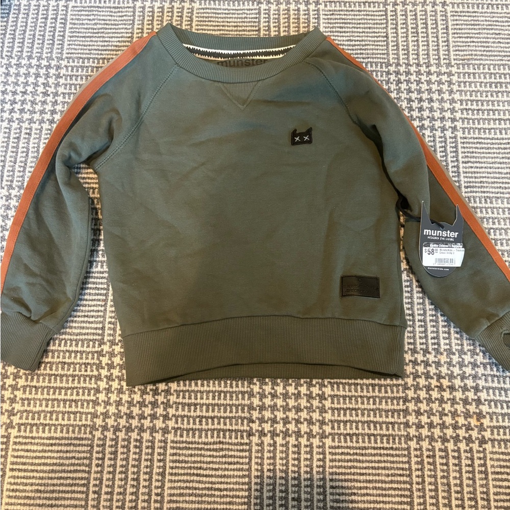 Munster Green Sweater